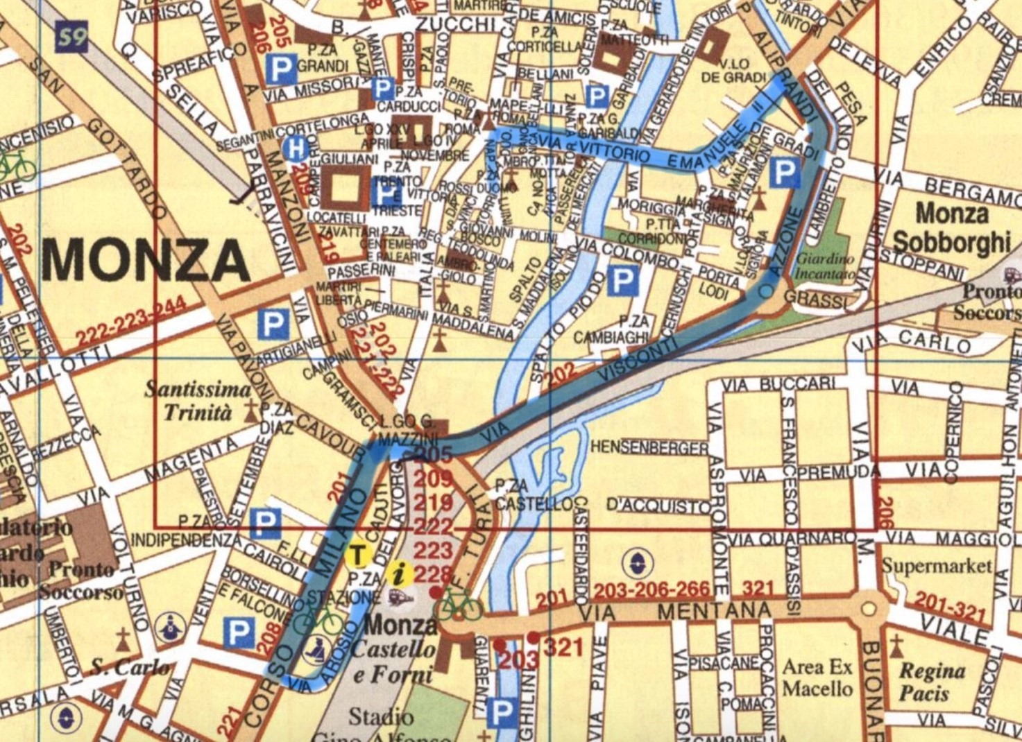 Piazza Duomo → Stazione Arosio (SOL.2)